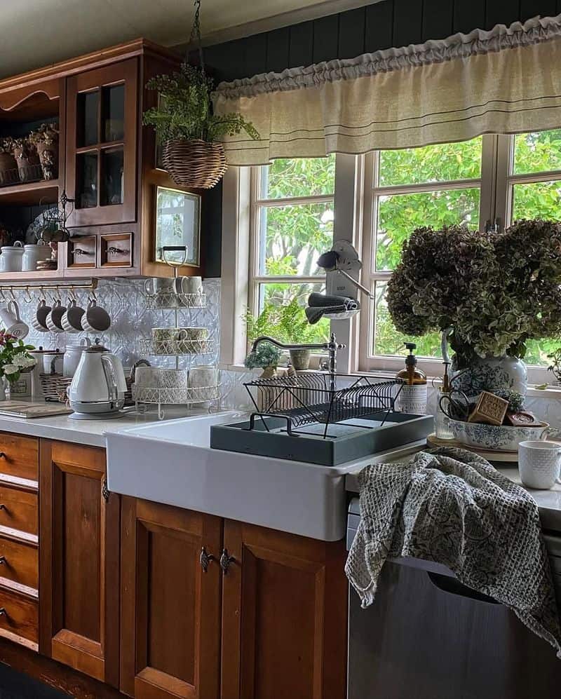 Install a Farmhouse Sink