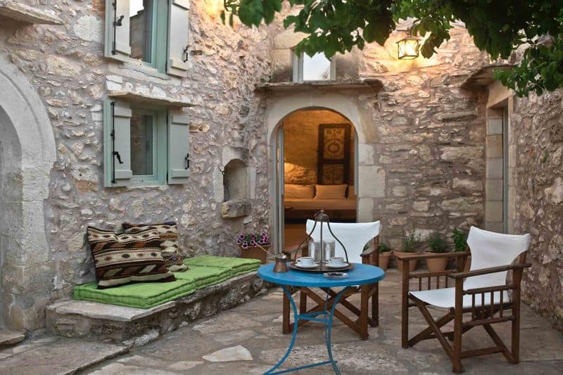 Greek Courtyard