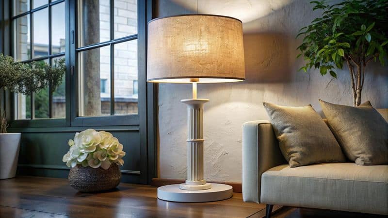 Floor Lamps with Wide Shades