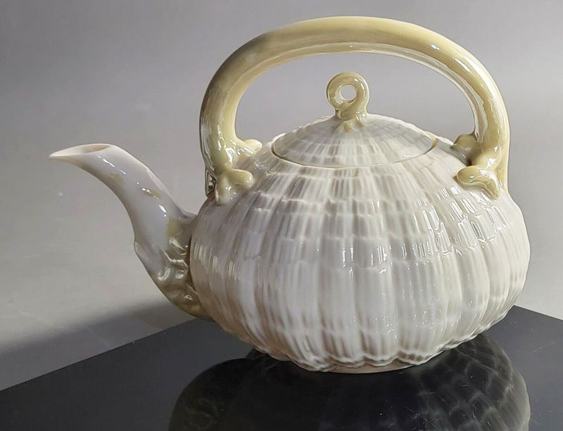 Belleek Parian China Teapot