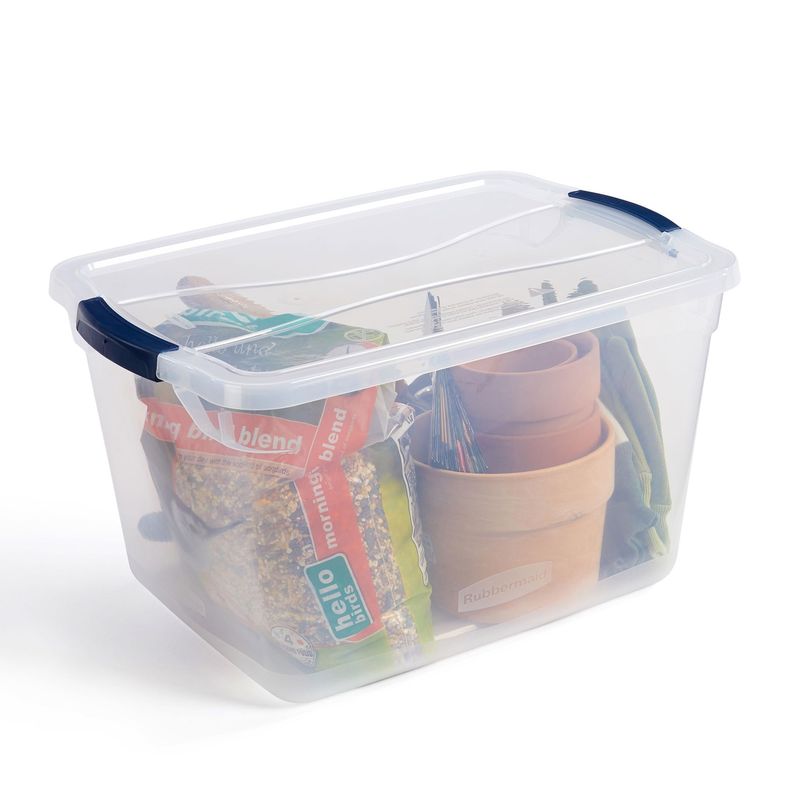 Clear Containers for Visibility