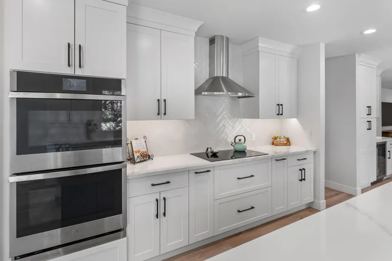 All-White Kitchens