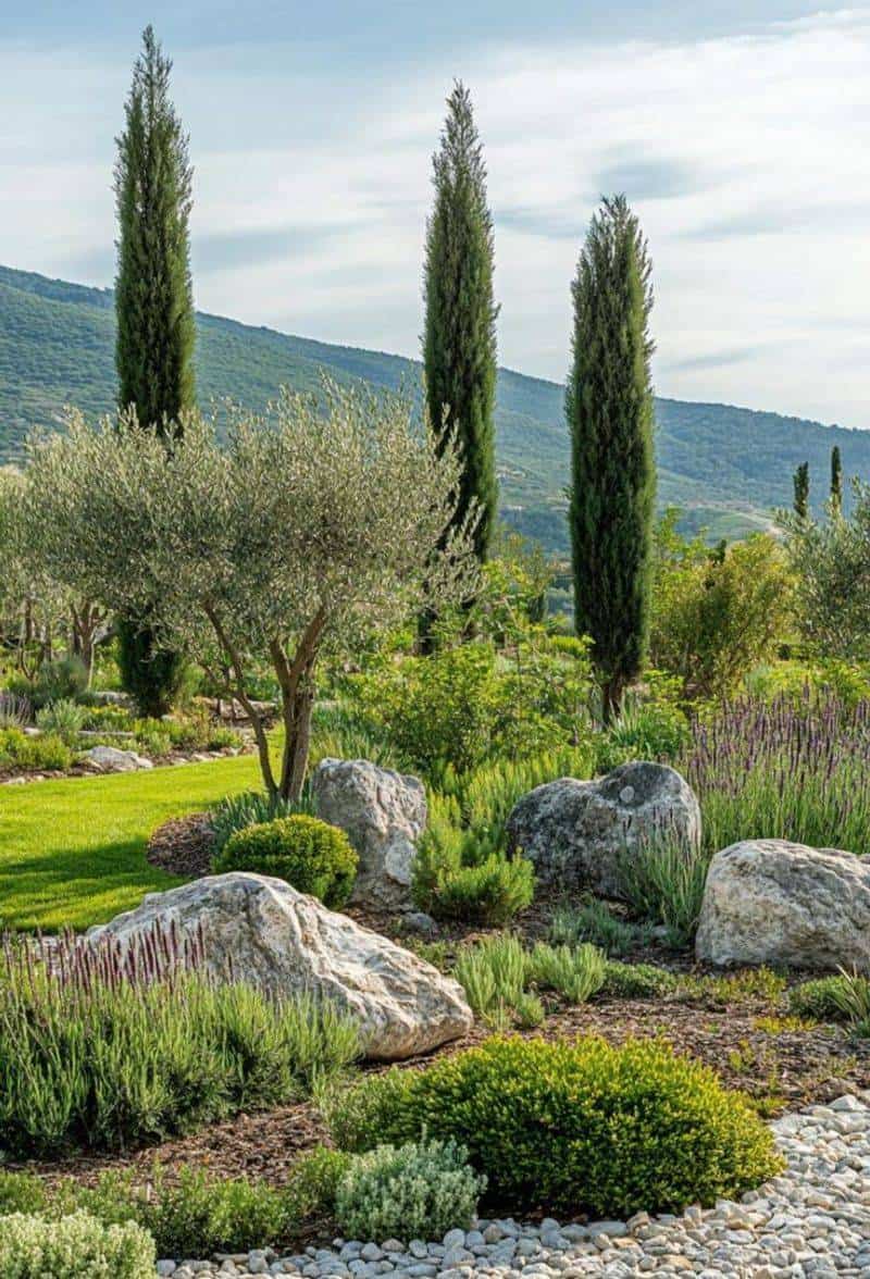 Mediterranean Rock Garden