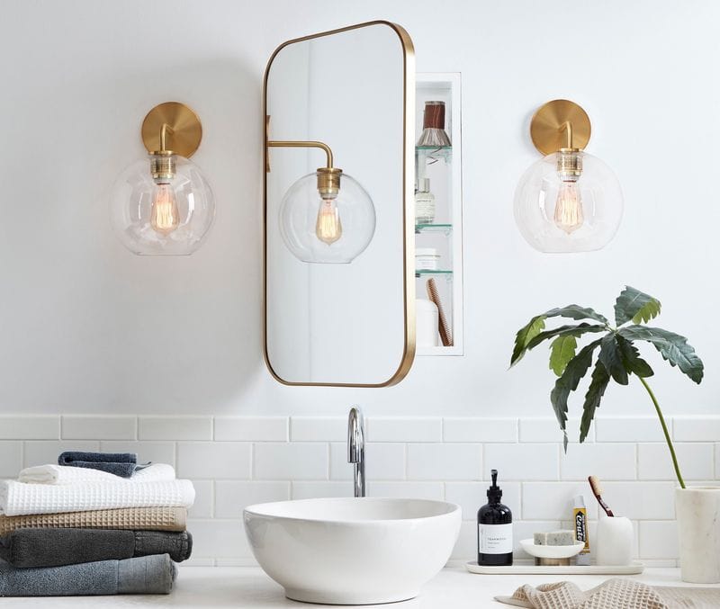 Mirrored Medicine Cabinet