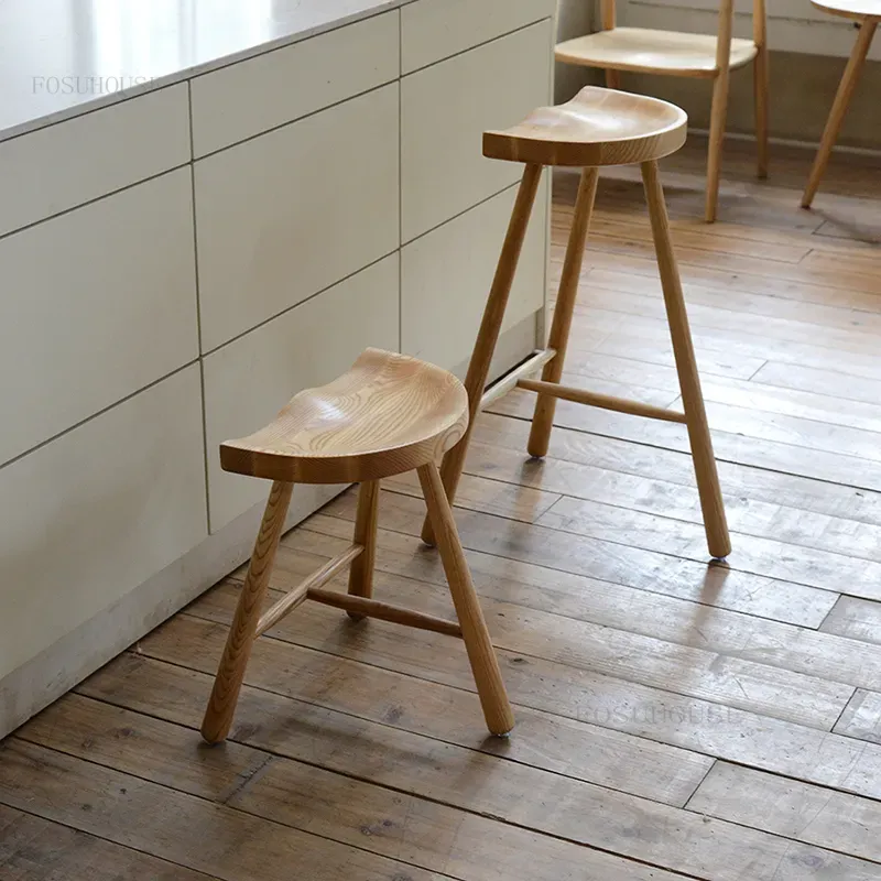 Organic Wood Bar Stools
