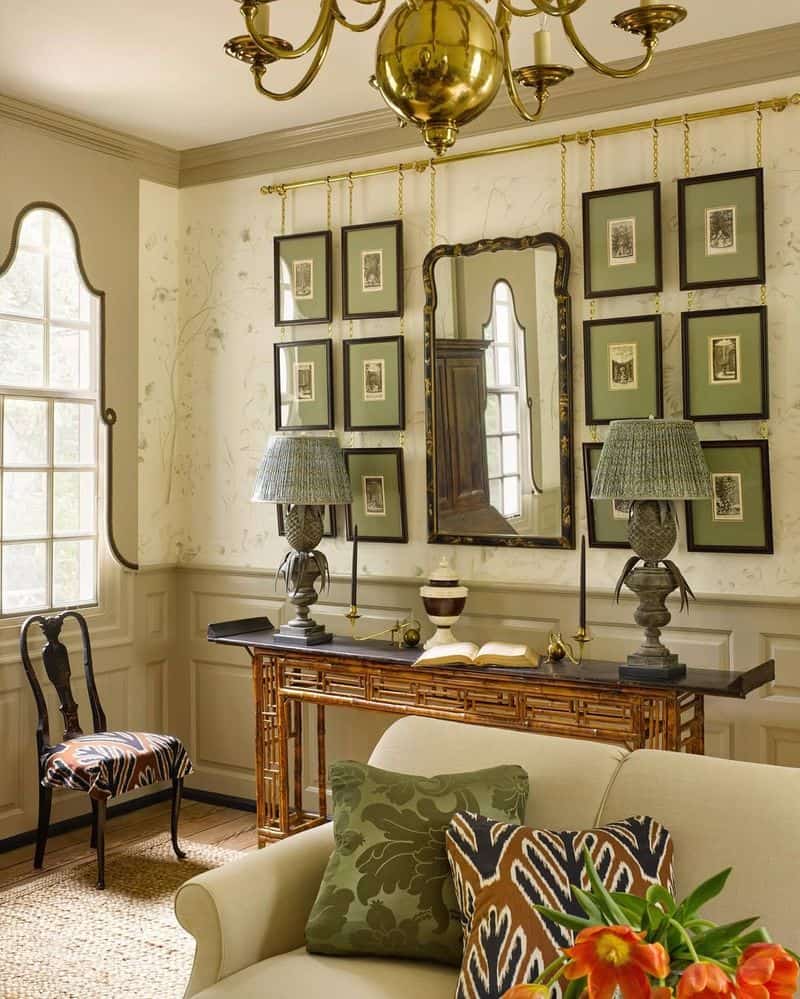 Nostalgic Parlor with Antiques