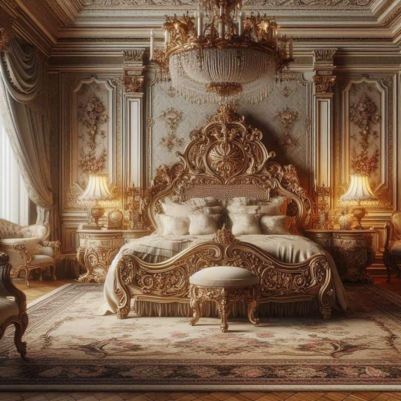 Ornate Furniture with Intricate Carvings