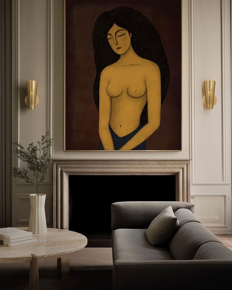 Oversized Art for Dramatic Impact