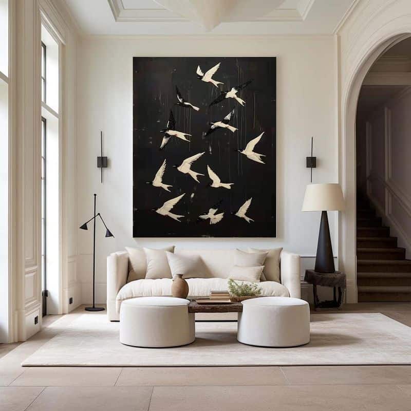 Oversized Art for Modern Elegance