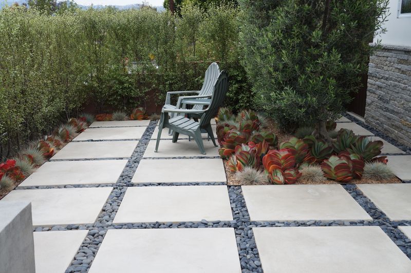 Concrete Slab Stepping Stones