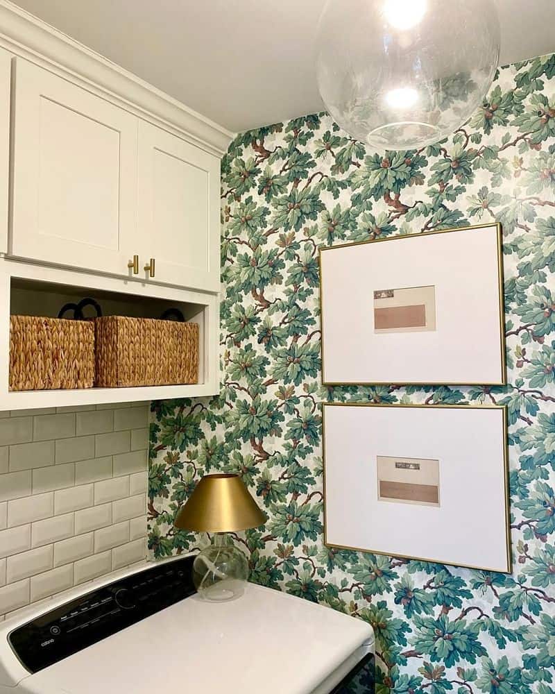 Peel-and-Stick Laminate Accent Walls
