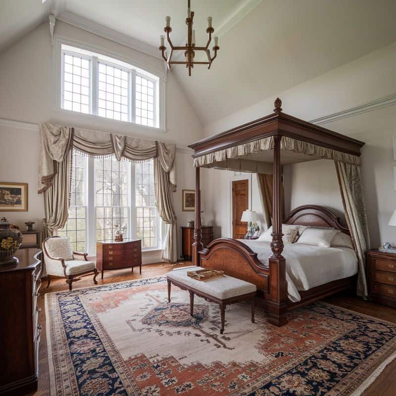 Plush Area Rugs with Traditional Patterns