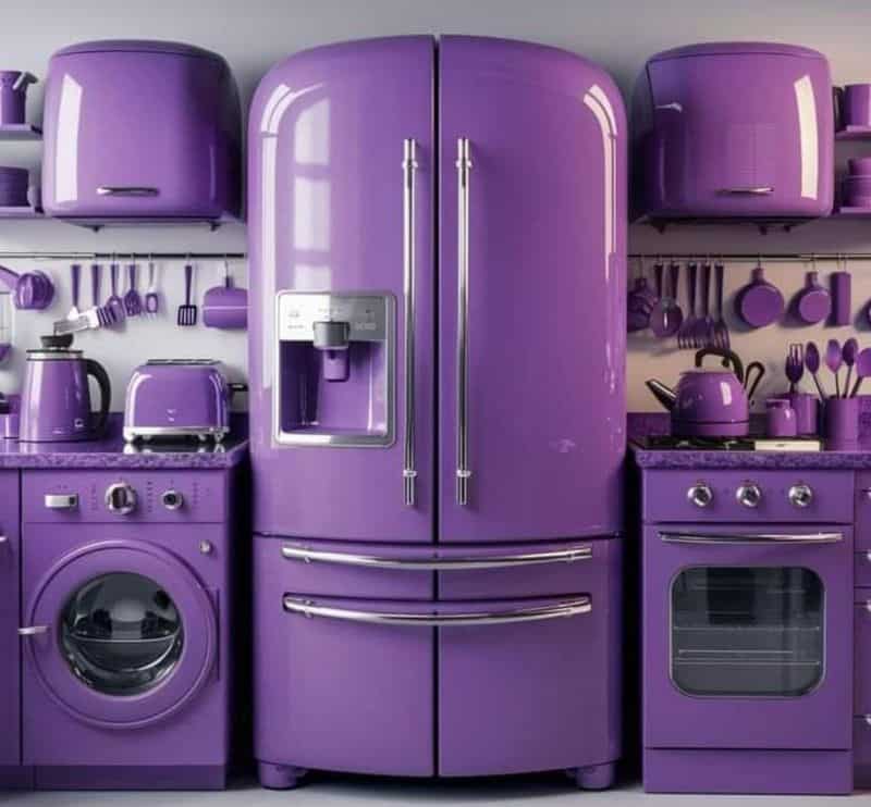Purple Kitchen Appliances