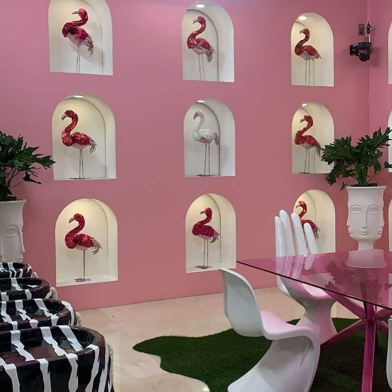 Quirky Flamingo Lamp