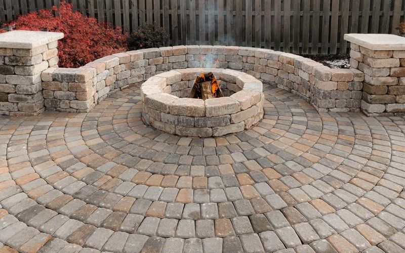 Concrete Paver Circles