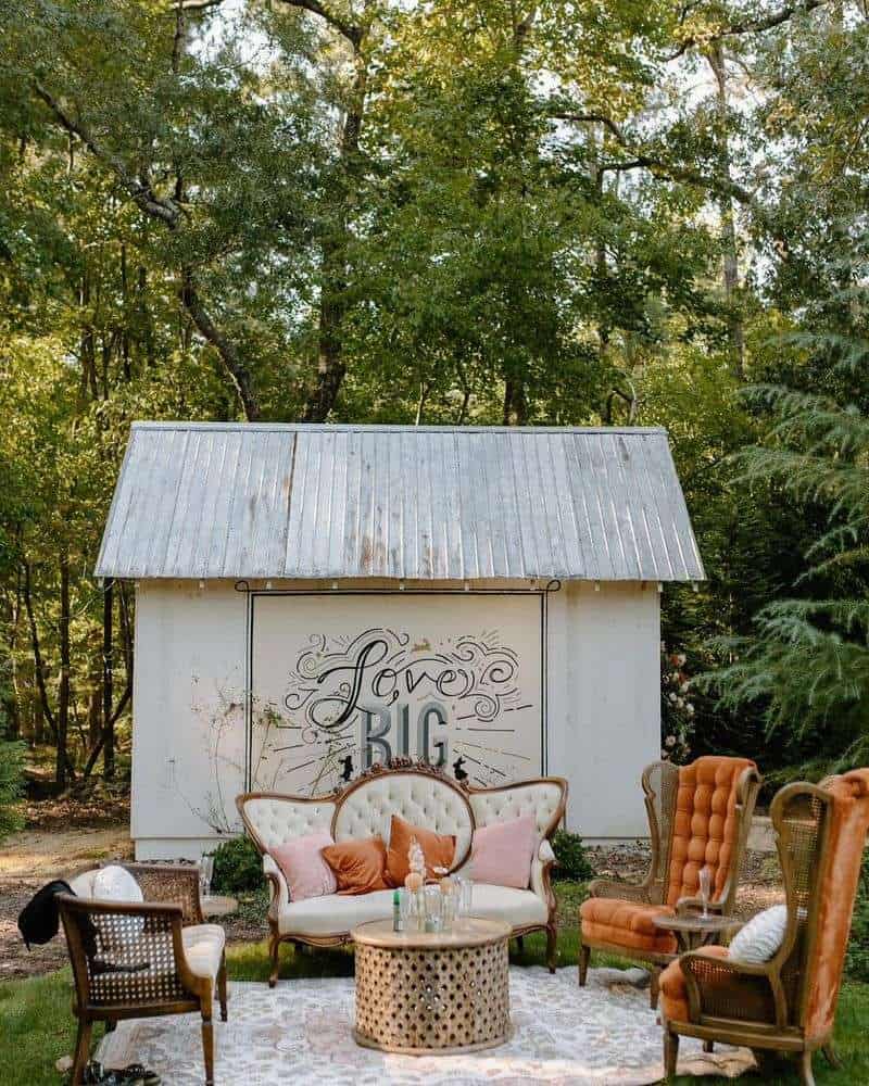 Repurpose and Borrow Furniture
