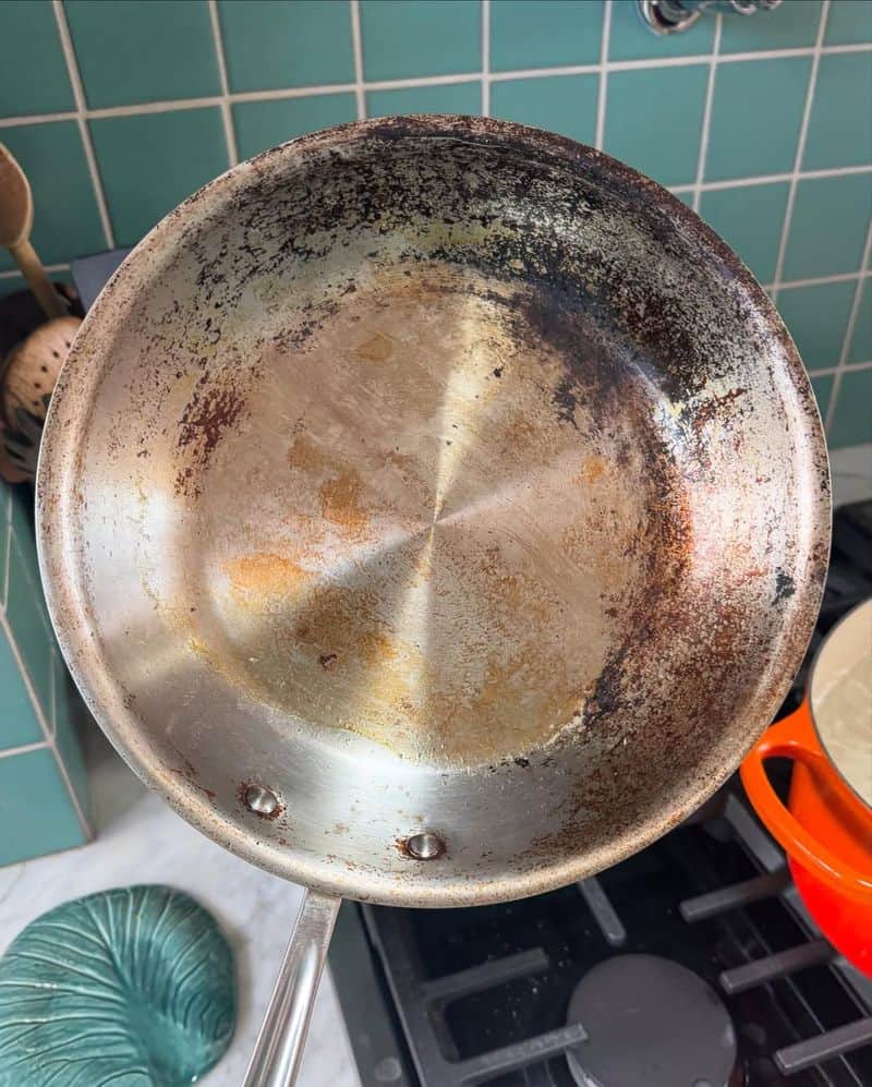 Rusted or Unused Cookware