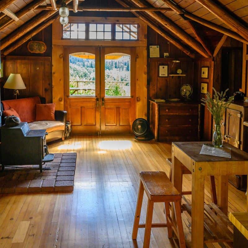 Rustic Attic Workspace