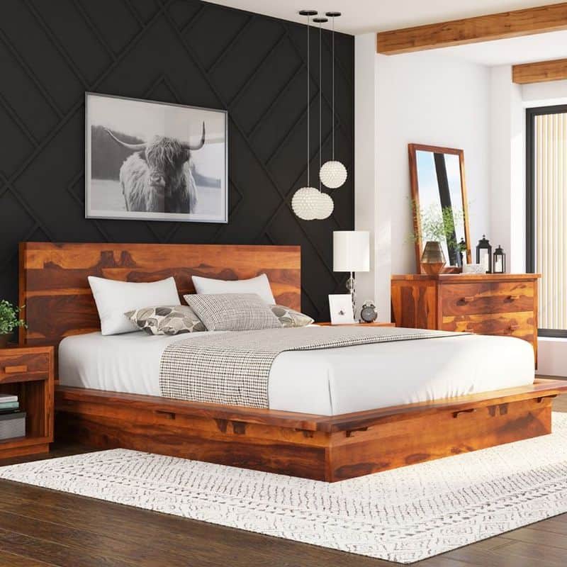 Wooden Bed Frame
