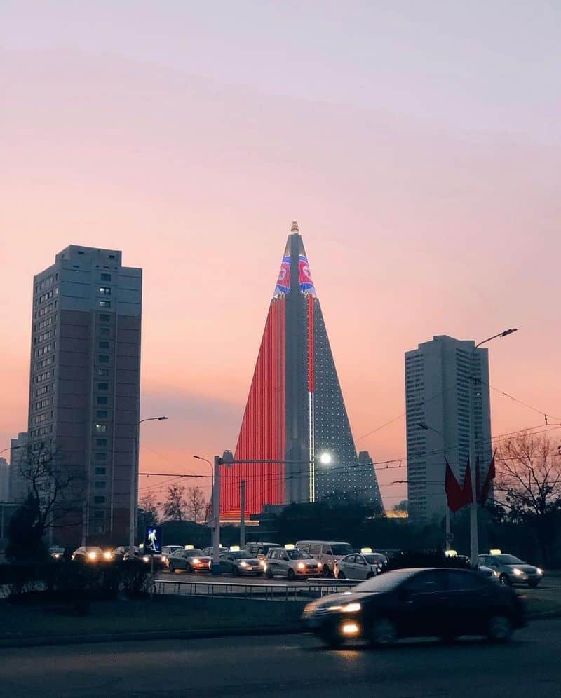 Ryugyong Hotel – Pyongyang, North Korea