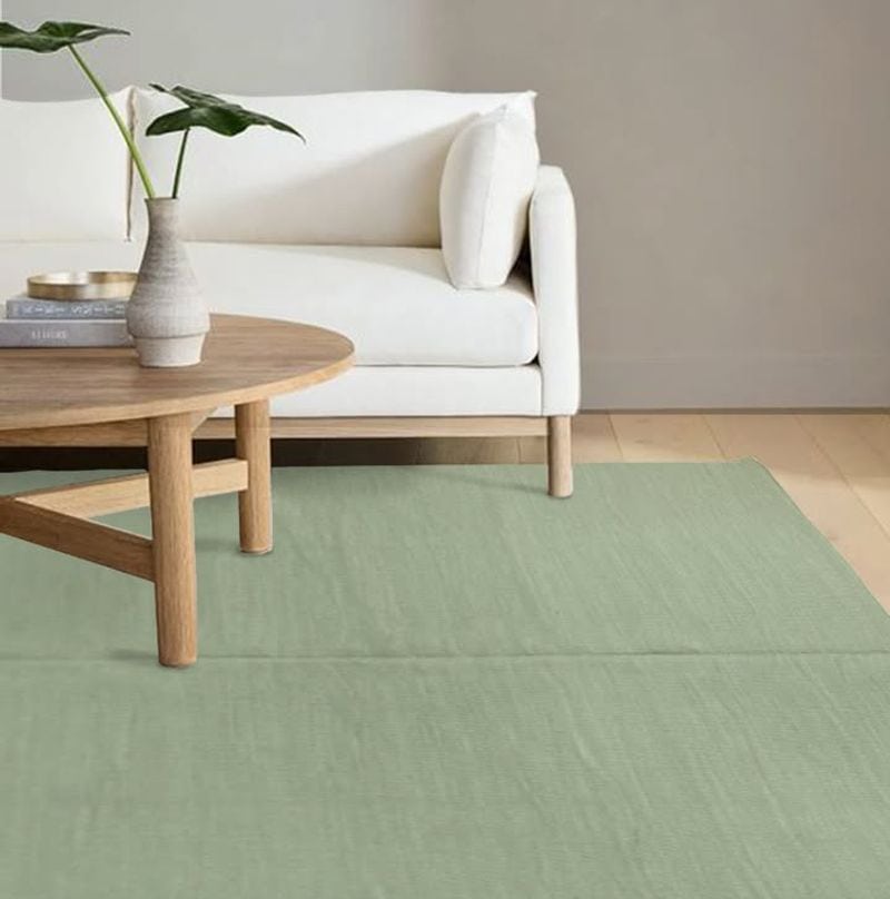 Sage Green Area Rug