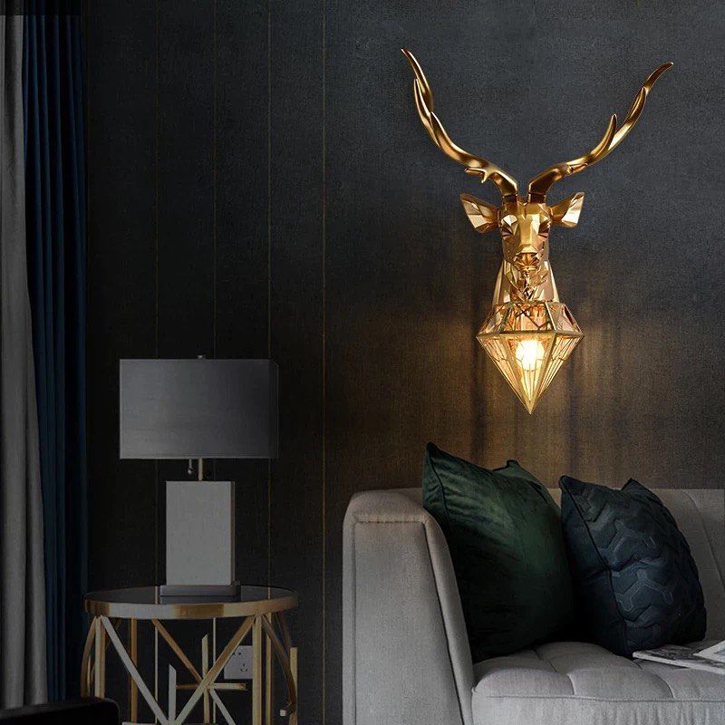 Serene Deer Lamp