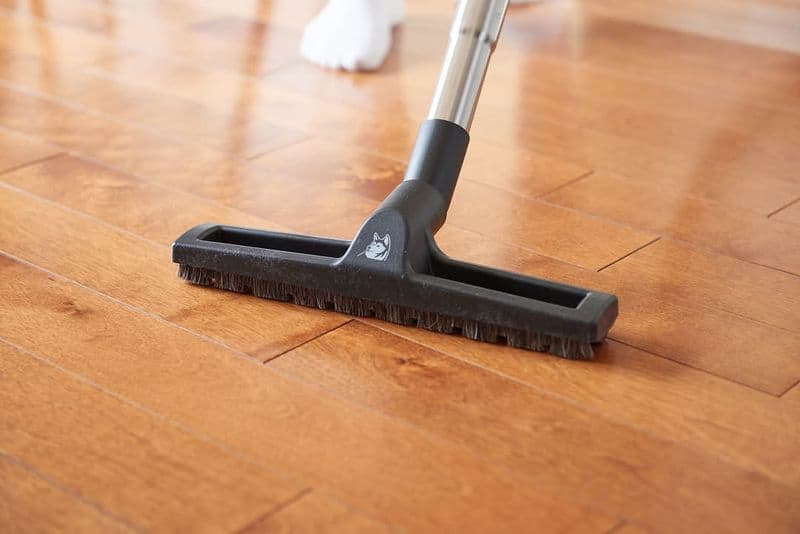 Skipping Dry Cleaning Before Mopping