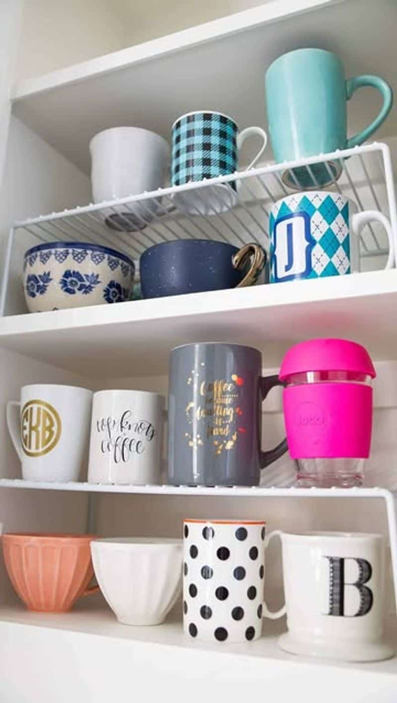 Stackable Mug Organizers