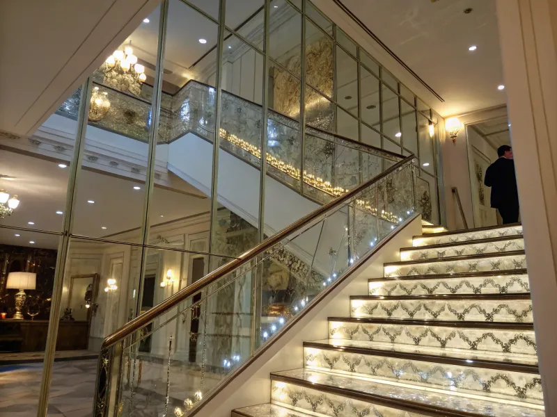 Staircase Mirror Panels
