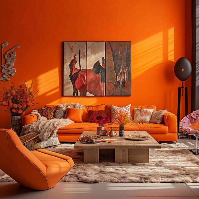 Sunset Orange Glow