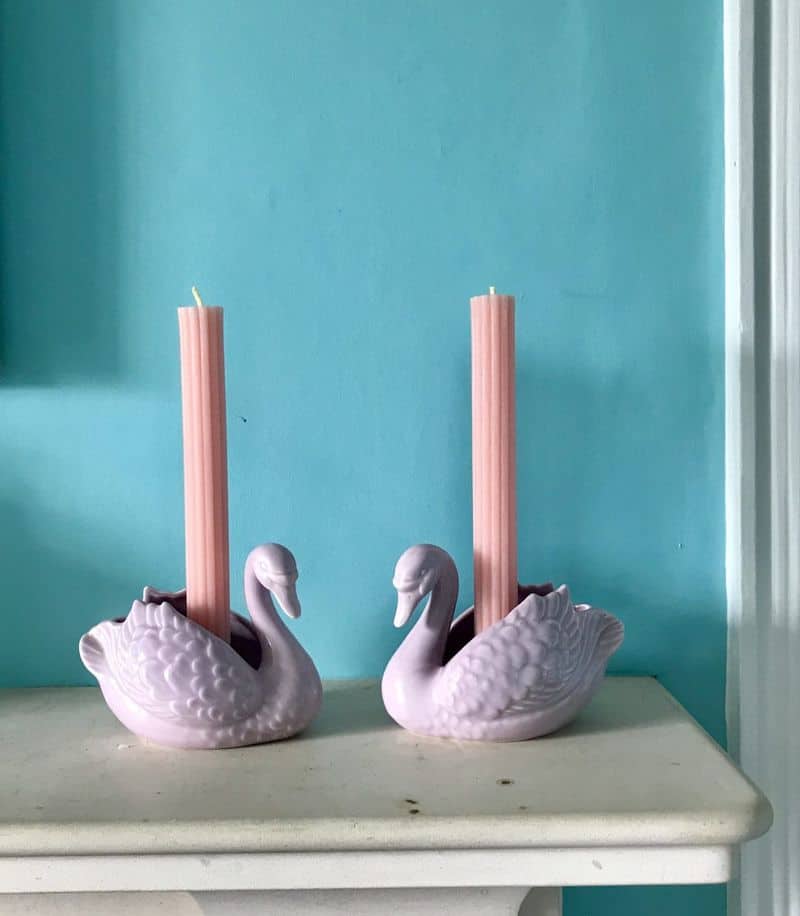 Swan Candleholder