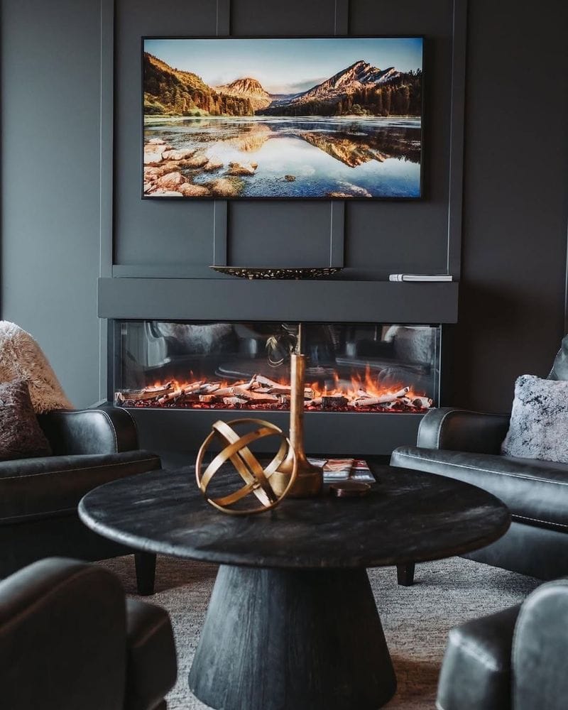 TVs Mounted Above Fireplaces