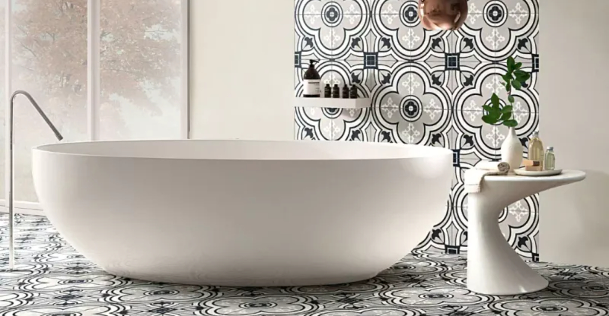 The 10 Trendy Tile Options That Are Replacing Tired And Dated White Marble