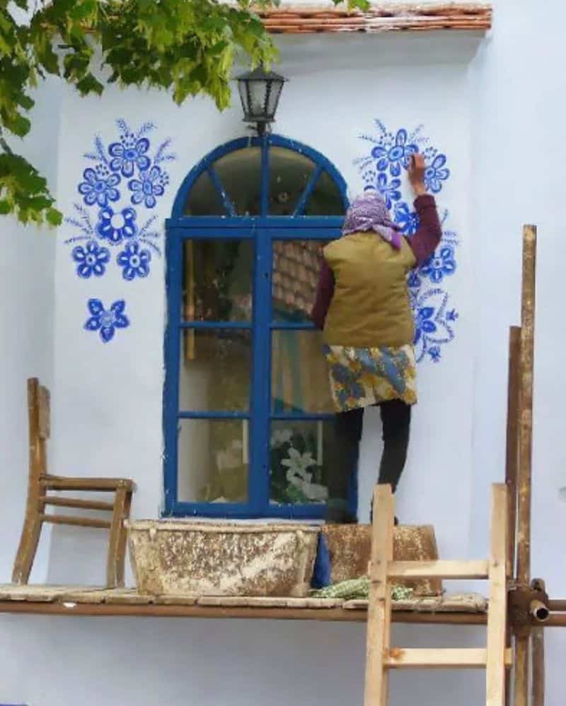 The Blue Brush of Joy