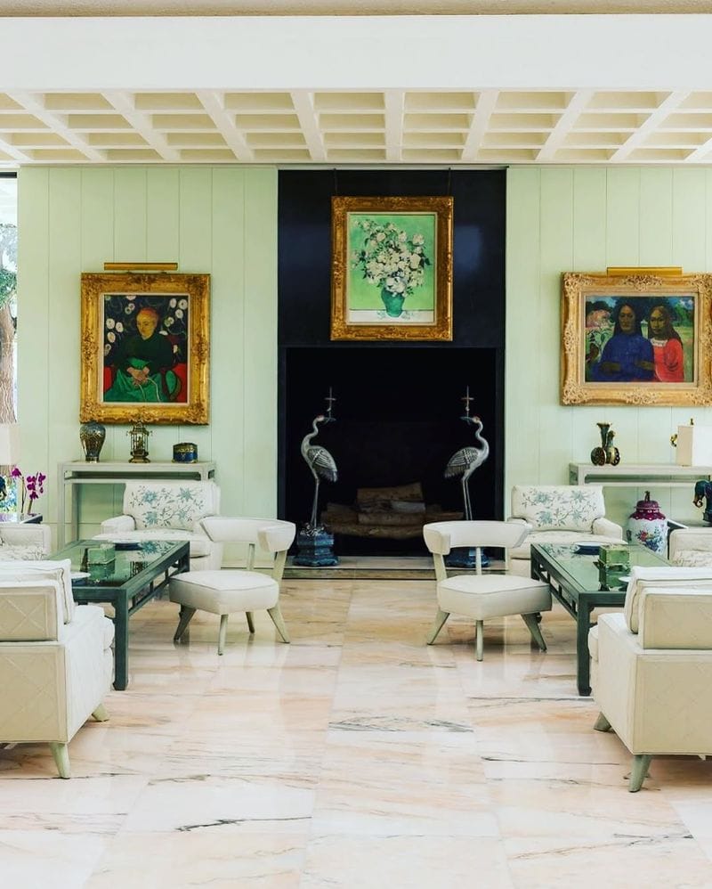 The Glamorous Living Room