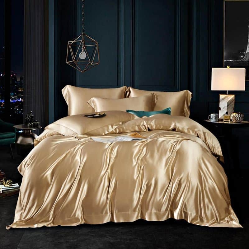 The Silk and Gold Bed