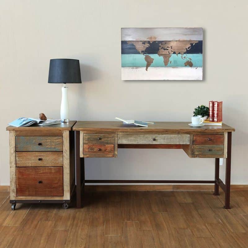 Reclaimed Wood Desk