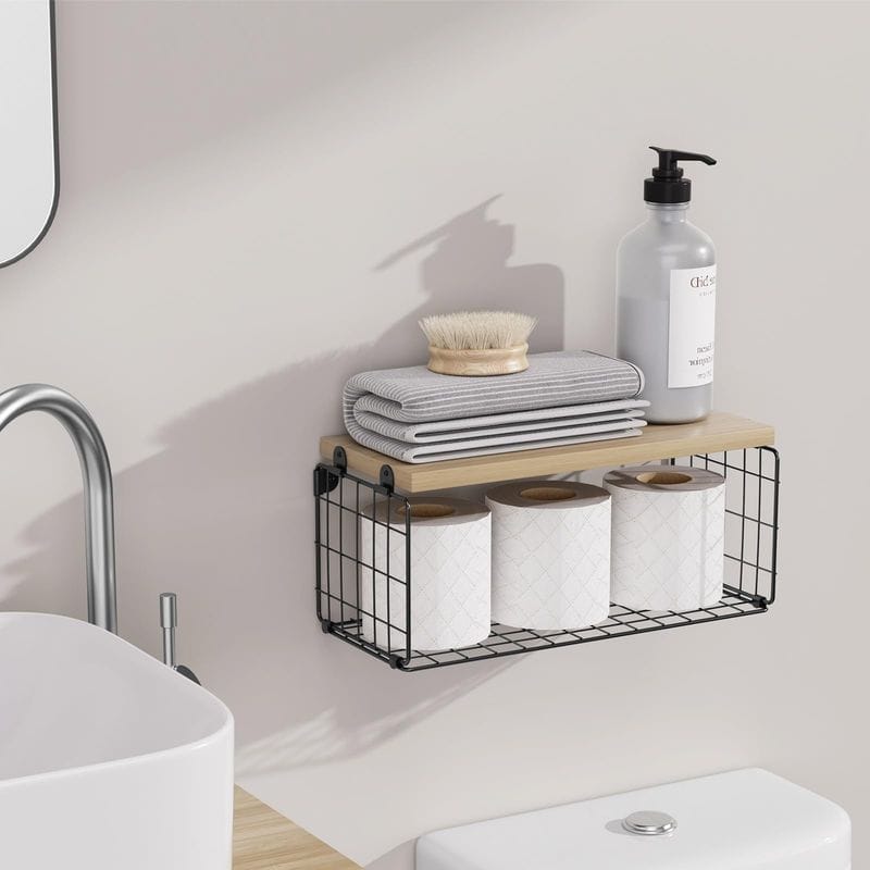 Wall-Mounted Basket