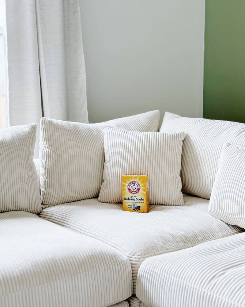 Use Baking Soda on Carpets and Furniture