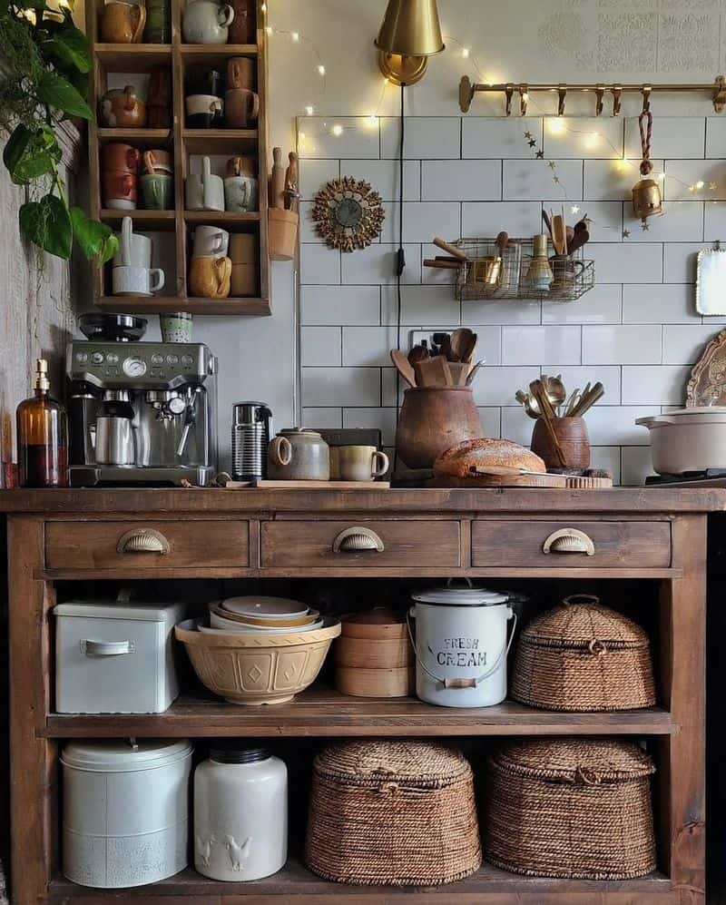 Use Open Shelving