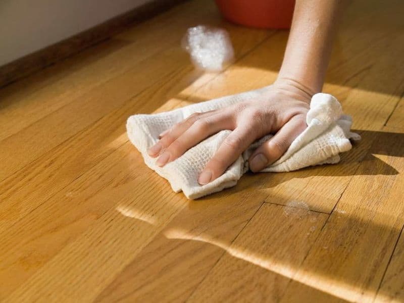 Using Excessive Water When Cleaning