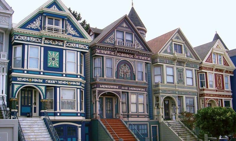 Vibrant Victorian Houses