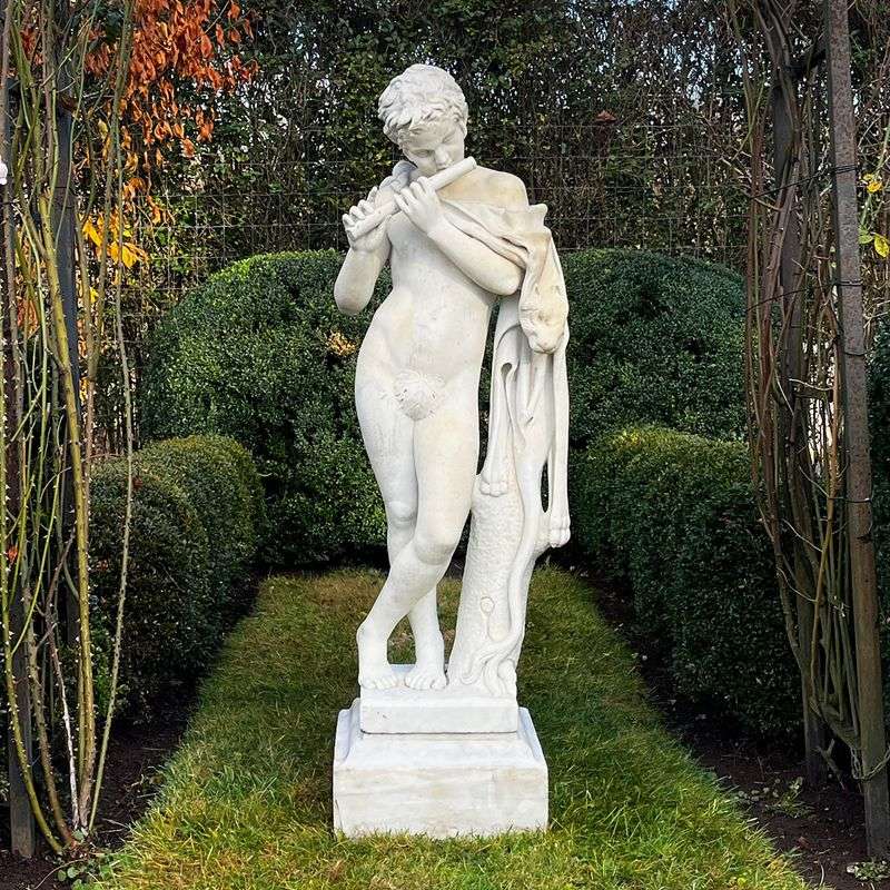Victorian Marble Statue
