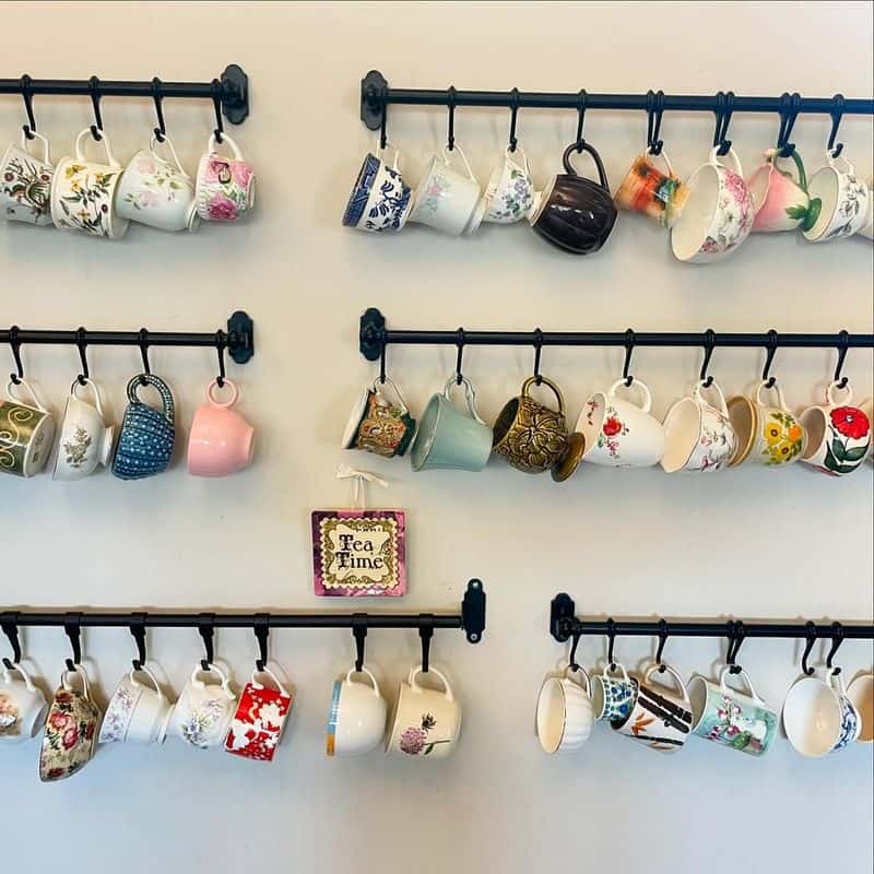 Wall-Mounted Hooks or Pegs