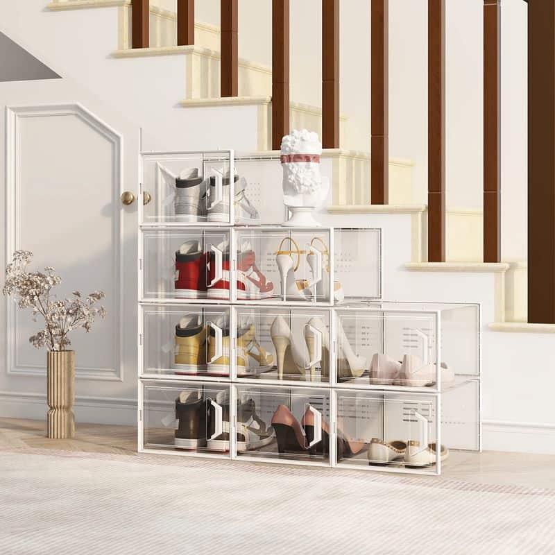 Clear Shoe Boxes