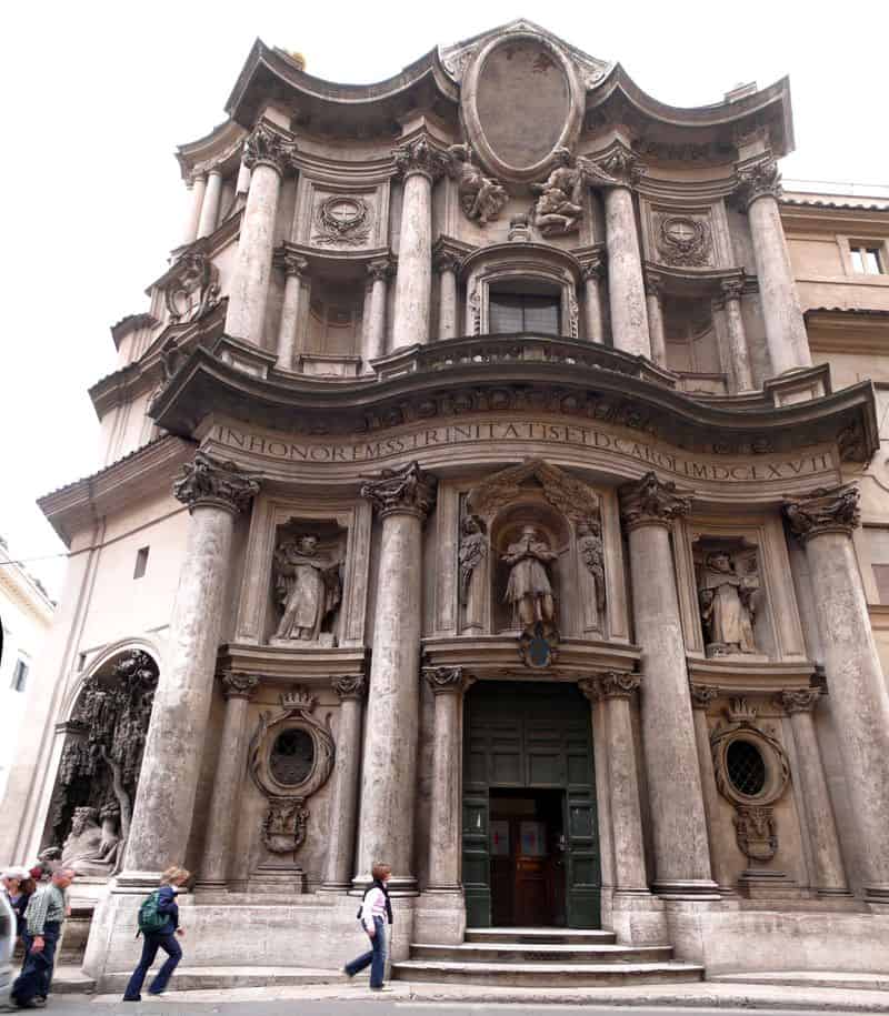 San Carlo alle Quattro Fontane, Rome, Italy