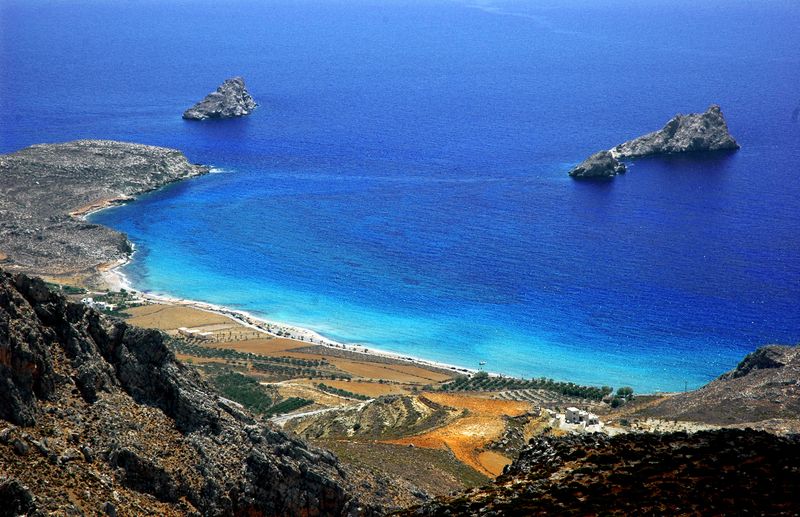 Xerocambos Beach, Crete, Greece