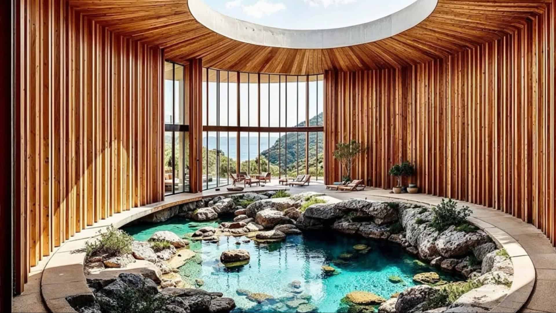 Coastal Dreams Realized: Step Inside This AI-Designed Round Retreat