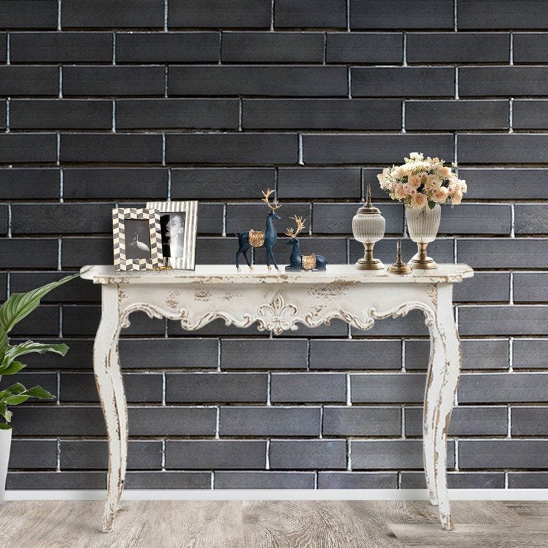Vintage Charm with a Rustic Console