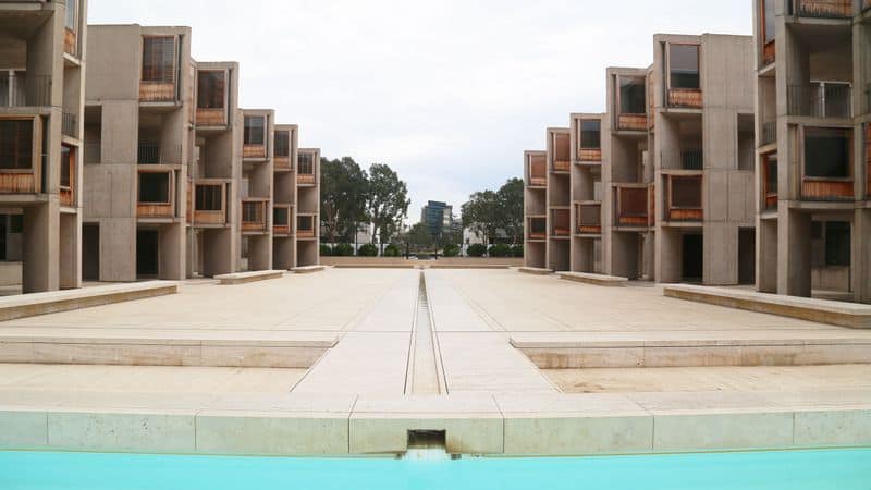 The Salk Institute Cloister, La Jolla, California